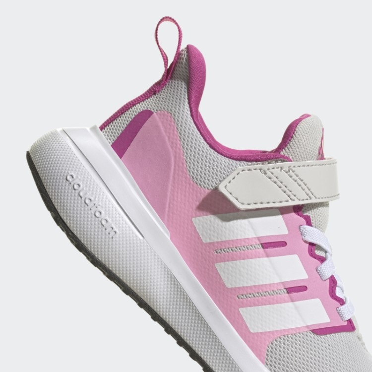 Tênis Fortarun 2.0 Cloudfoam Elástico Com Tira Superior Em Renda Adidas Cinza