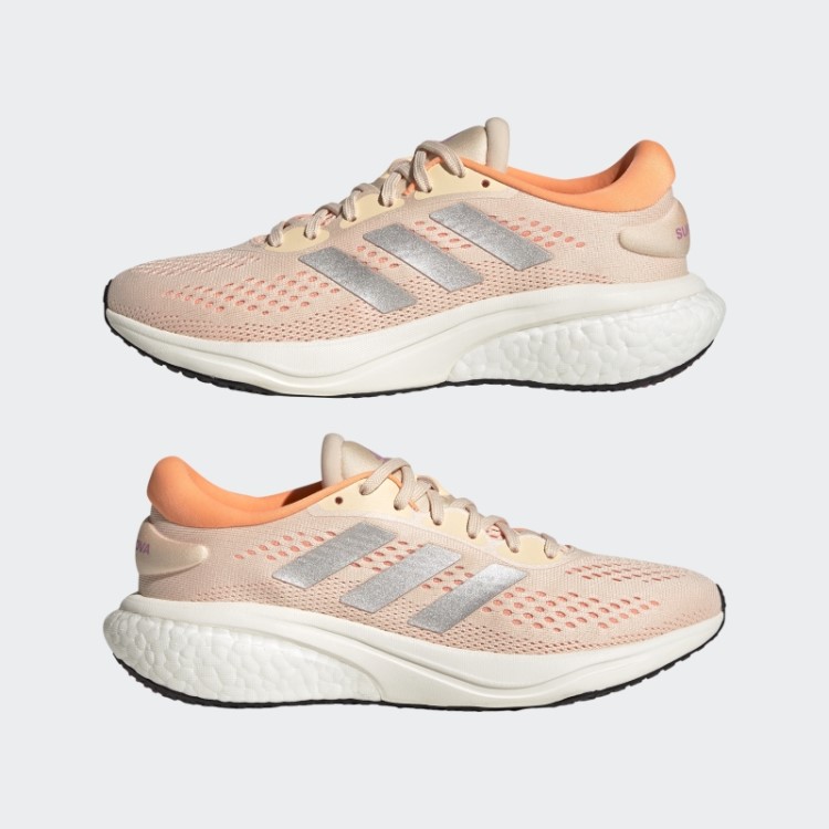 Tênis De Corrida Adidas Supernova 2 Laranja