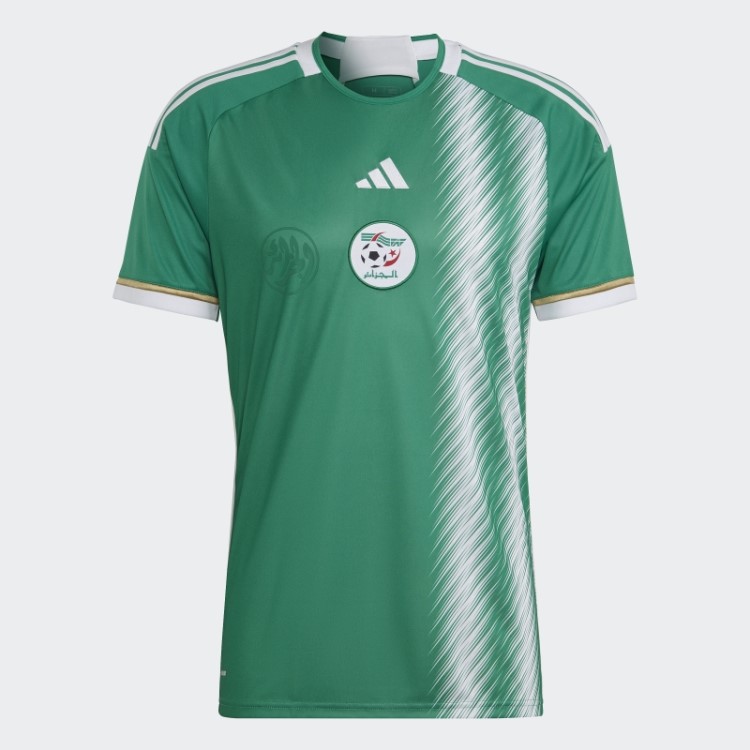 Ousado Camisa Verde Argélia 22 Away Adidas