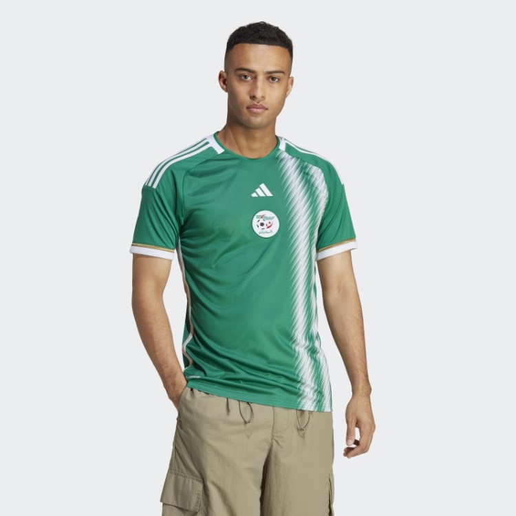 Adidas Algeria 22 Away Jersey Verde Negrito