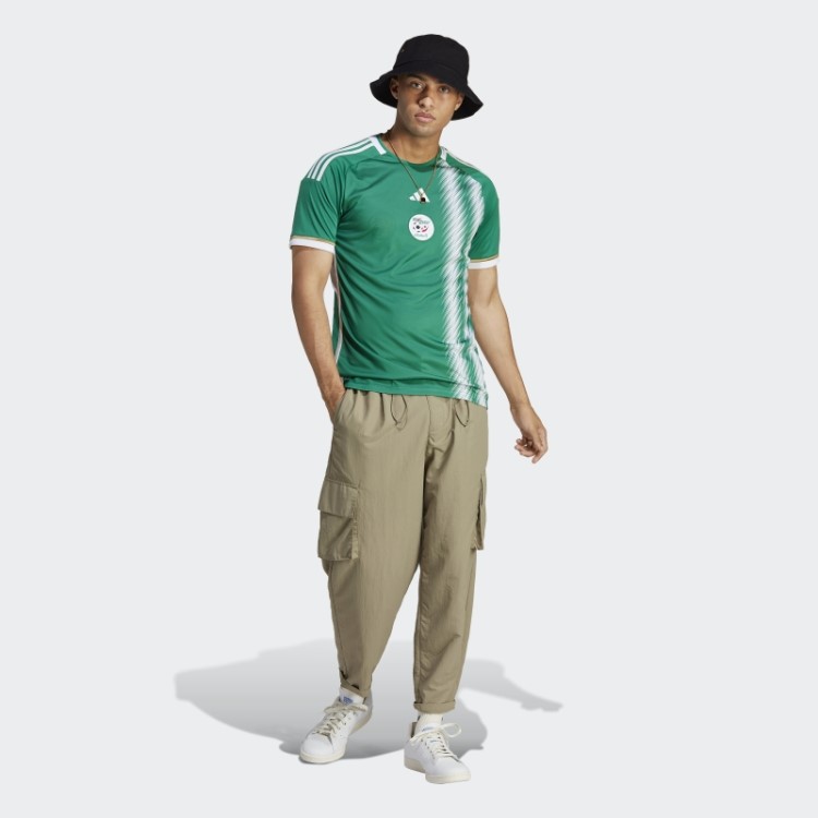 Adidas Algeria 22 Away Jersey Verde Negrito