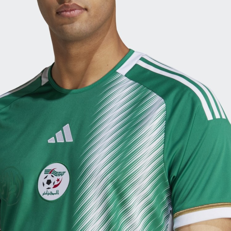 Adidas Algeria 22 Away Jersey Verde Negrito