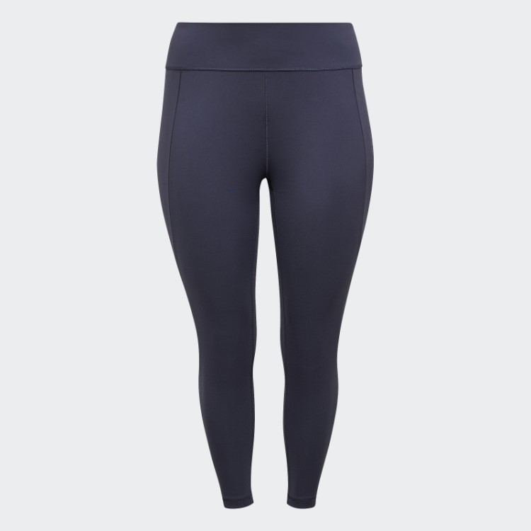 Leggings Adidas Yoga Studio 7/8 (tamanho Grande) Azul Marinho