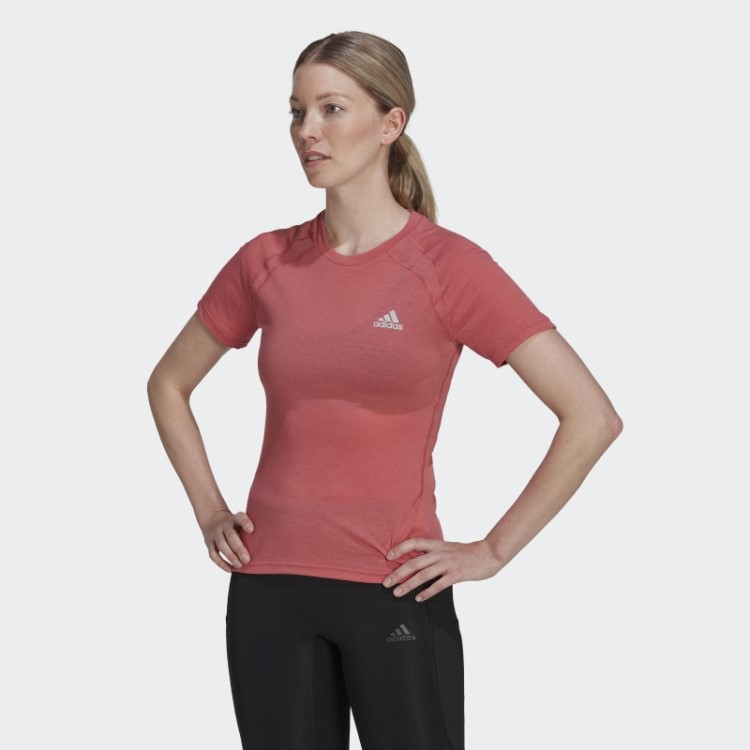 Camiseta De Corrida Vermelha X-city Adidas