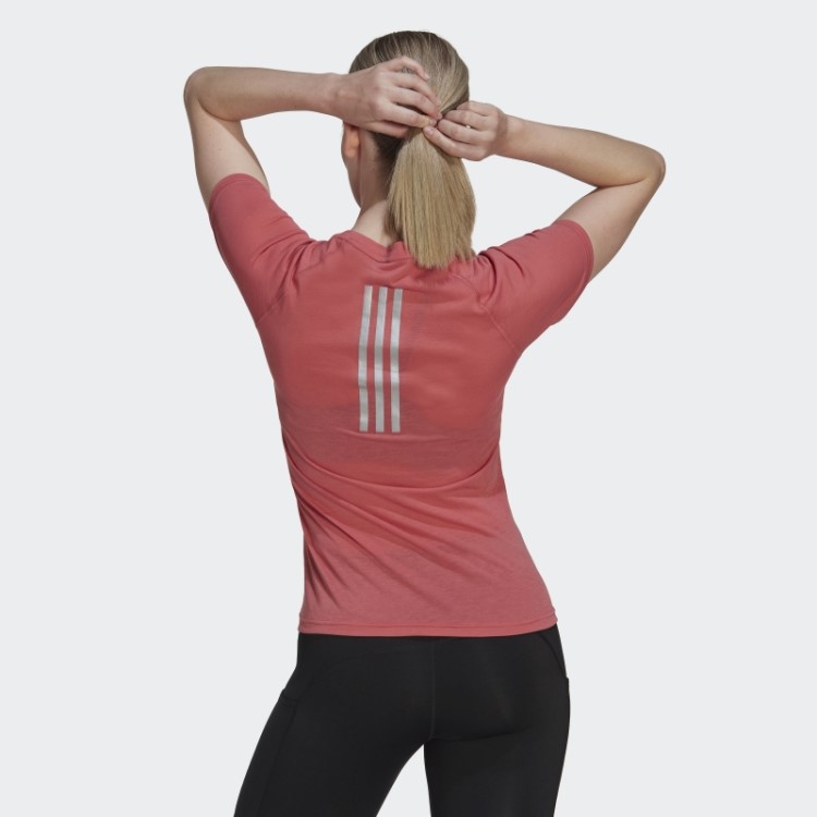 Camiseta De Corrida Vermelha X-city Adidas