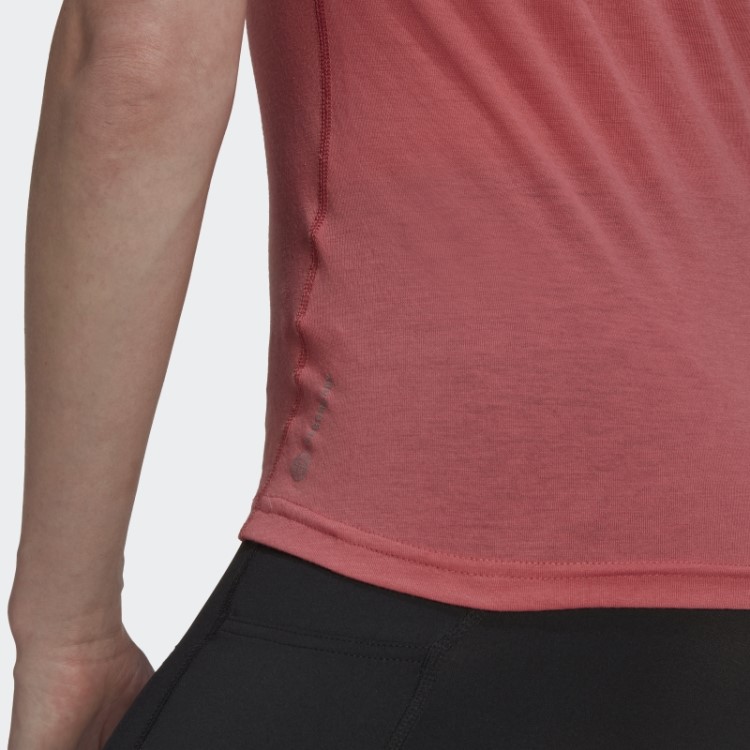 Camiseta De Corrida Vermelha X-city Adidas