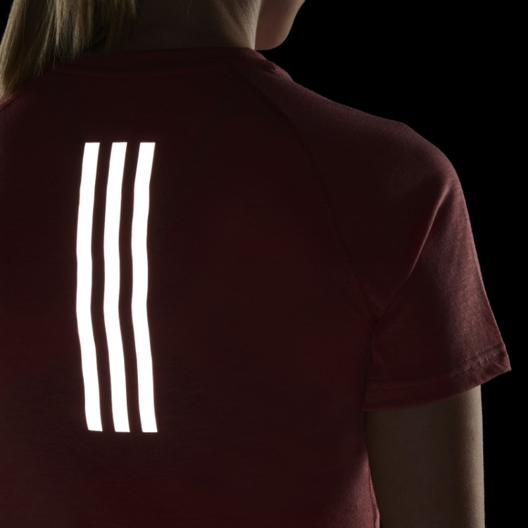 Camiseta De Corrida Vermelha X-city Adidas