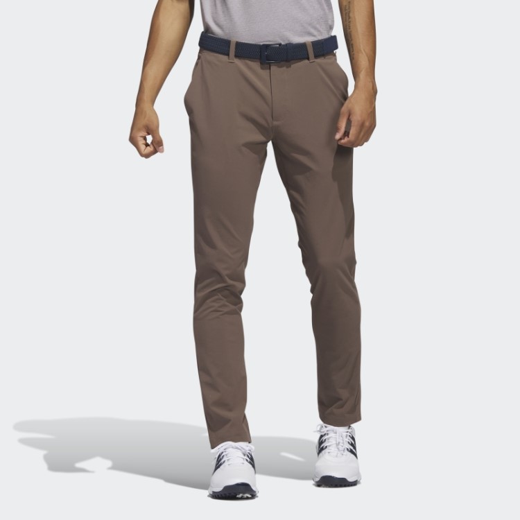 Calça De Golfe Adidas Ultimate365 Tour De Nylon Com Ajuste Cônico Terra