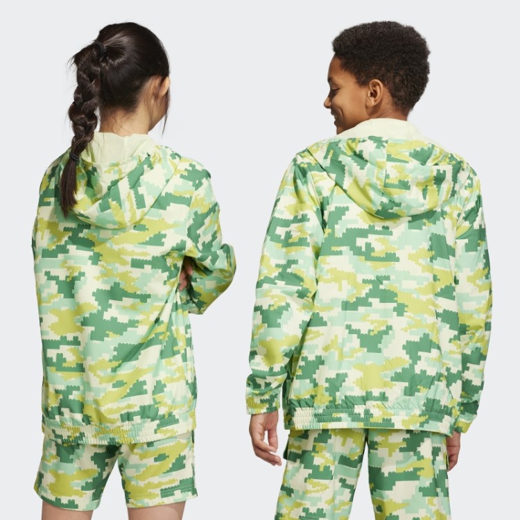 Jaqueta Verde Quente Adidas X Lego Play