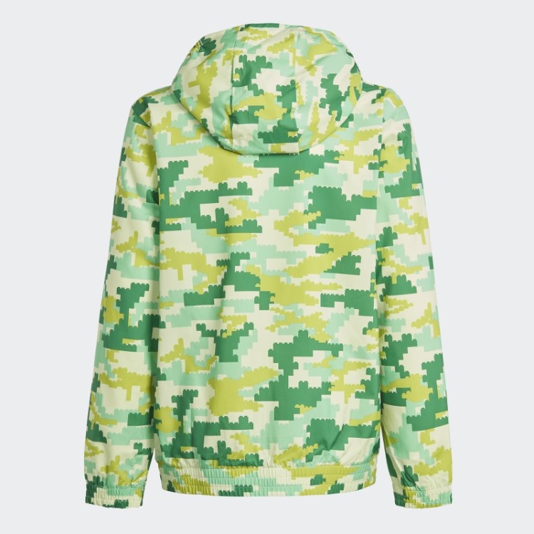 Jaqueta Verde Quente Adidas X Lego Play