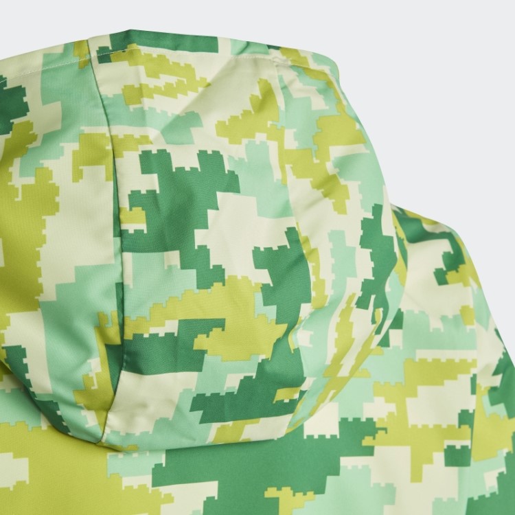 Jaqueta Verde Quente Adidas X Lego Play