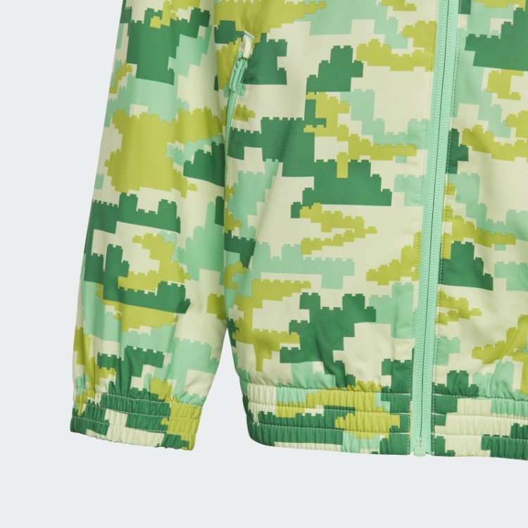 Jaqueta Verde Quente Adidas X Lego Play