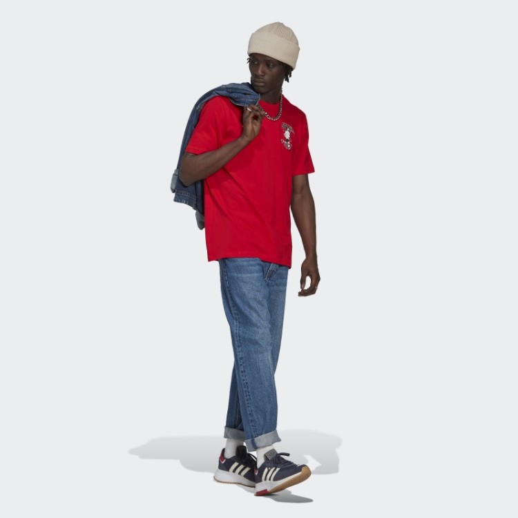 Mo Salah Icon Camiseta Vermelha Adidas