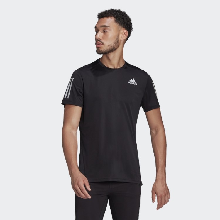 Adidas Possui A Camiseta Run Prateada Estilosa