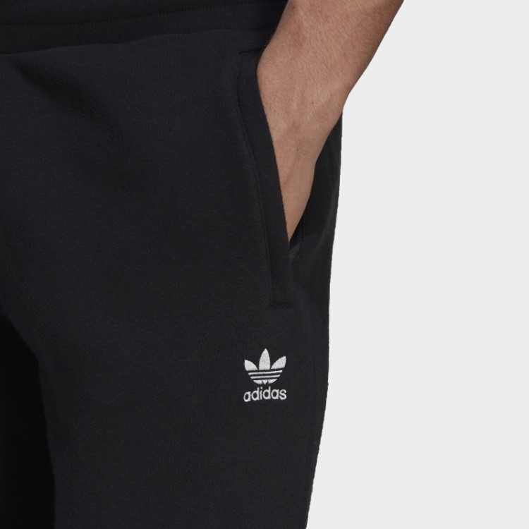 Calça Cargo Adicolor Essencial Trefoil Preta Adidas