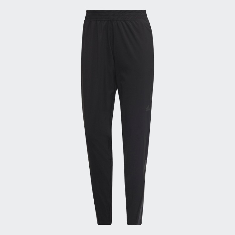 Run Icons 3 Listras Wind Joggers Adidas Black