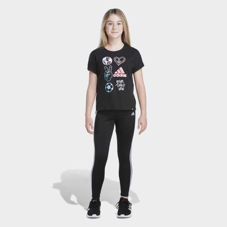 Camiseta De Cintura Dolman 22 Preta Adidas