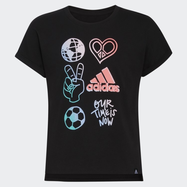 Camiseta De Cintura Dolman 22 Preta Adidas