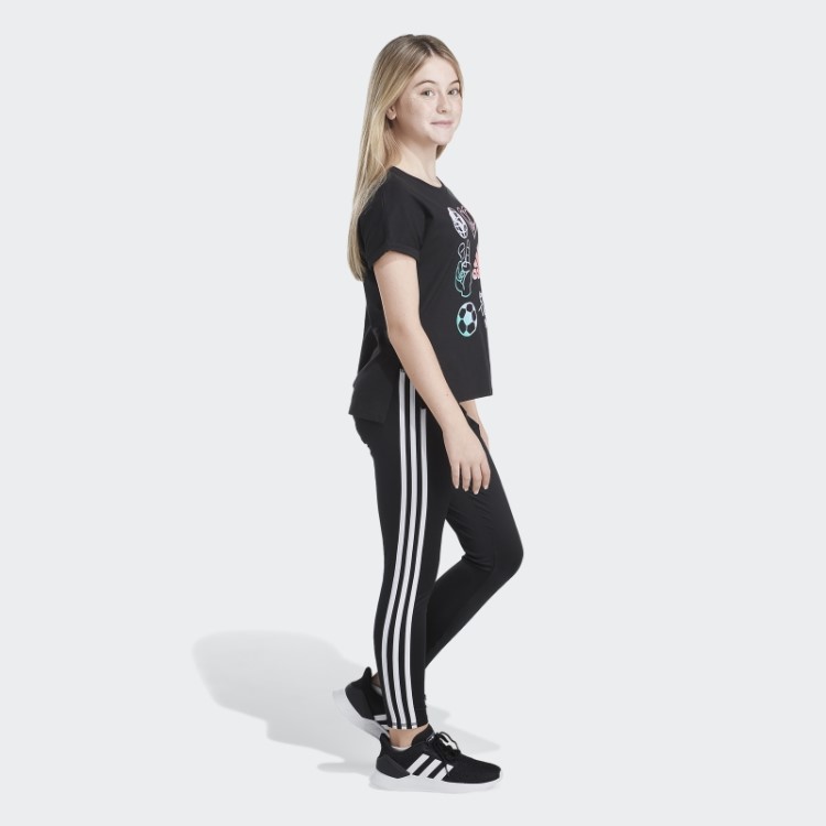 Camiseta De Cintura Dolman 22 Preta Adidas