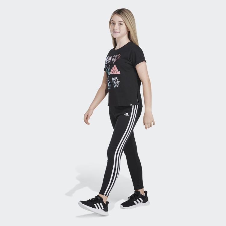 Camiseta De Cintura Dolman 22 Preta Adidas