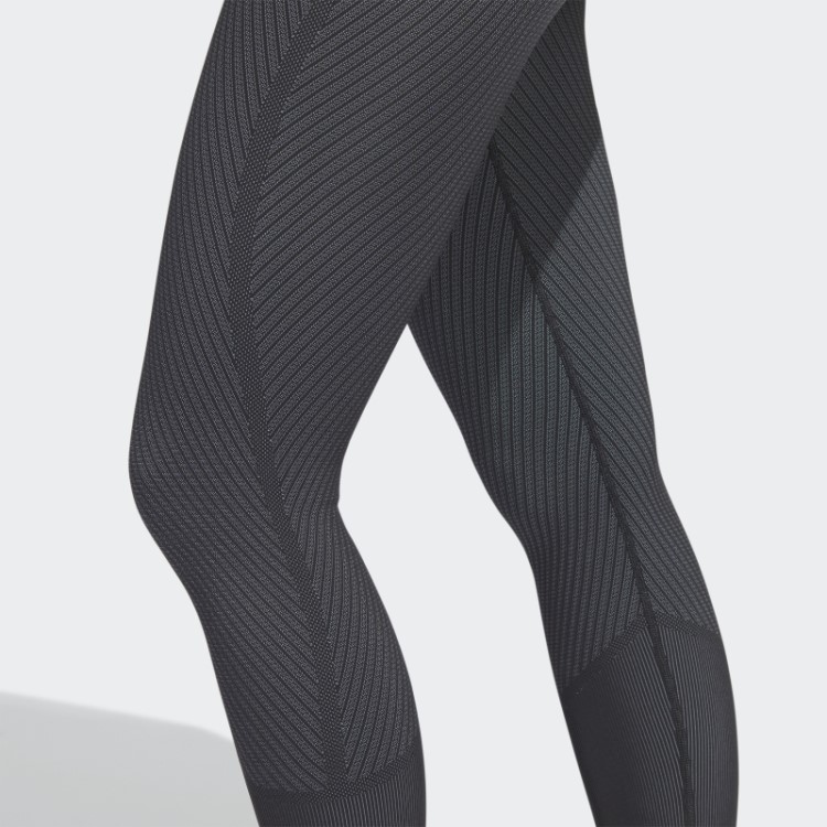Legging Aeroknit Training 7/8 Cinza Adidas