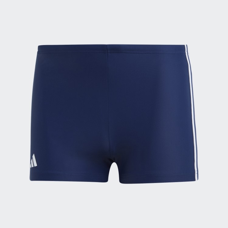 Boxers De Natação Clássico Azul Marinho Com As Três Listras Adidas