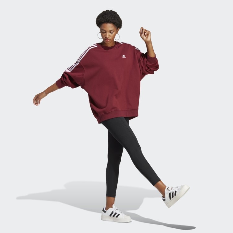 Adicolor Classics Moletom Oversized Vermelho Adidas