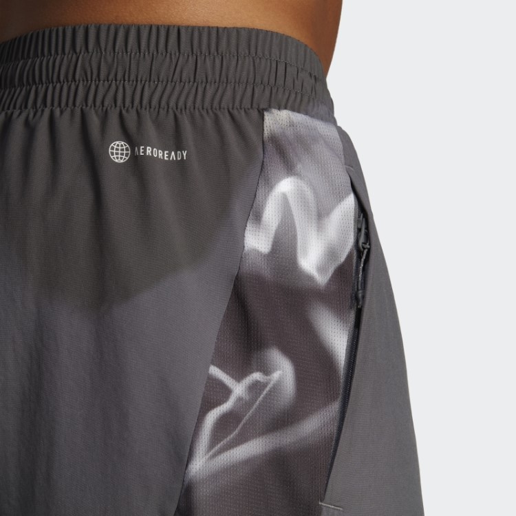Bermuda De Treino Hiit Adidas Cinza Projetada Para Movimento