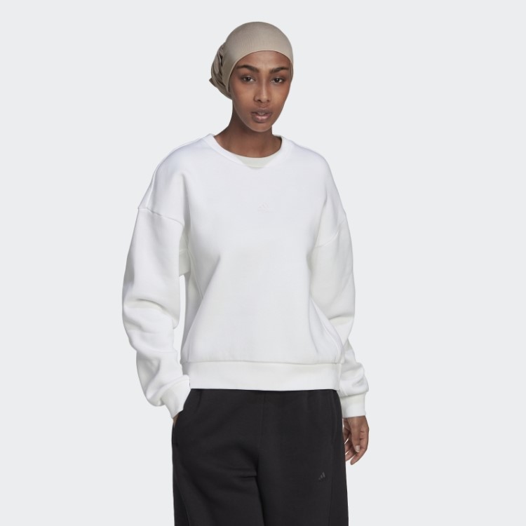 All Szn Moletom De Lã Branco Adidas