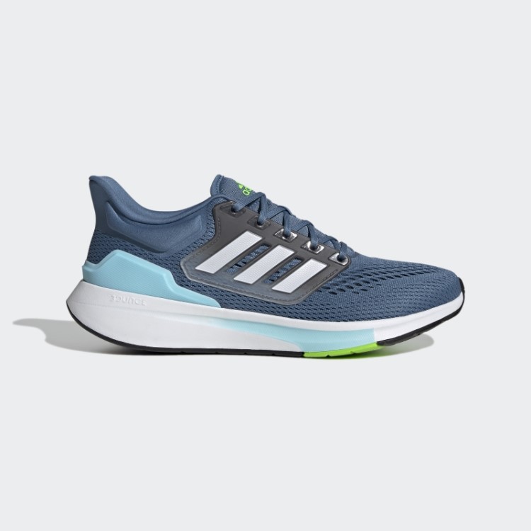 Tênis De Corrida Eq21 Alterado Azul Adidas