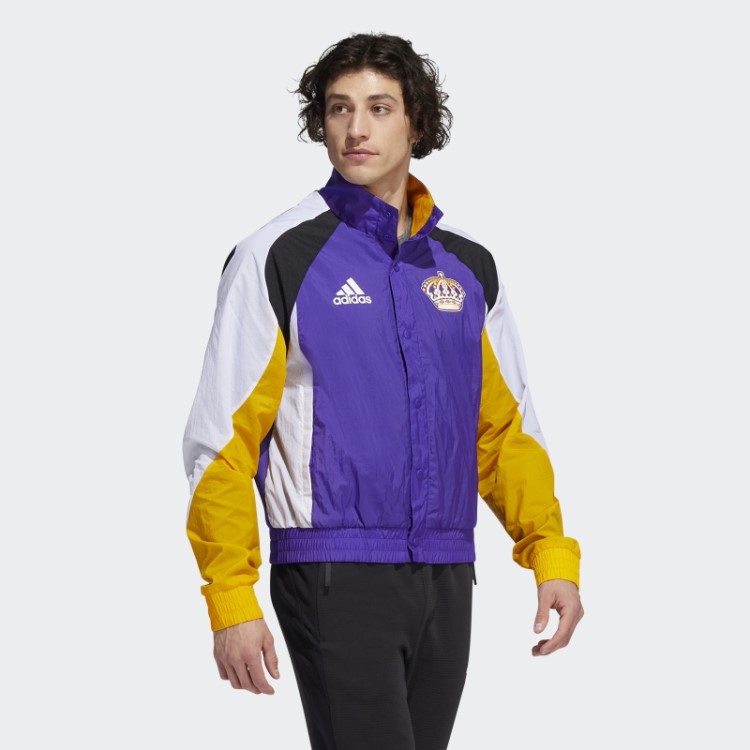 Reis Jaqueta Reversa Retrô Adidas Violeta Escuro