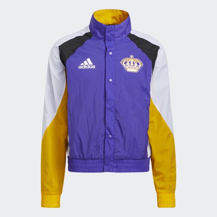 Reis Jaqueta Reversa Retrô Adidas Violeta Escuro