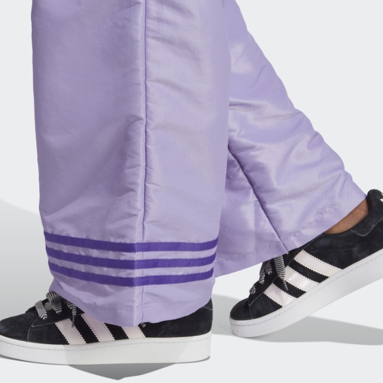 Calças De Treino Lilás Largas Adidas