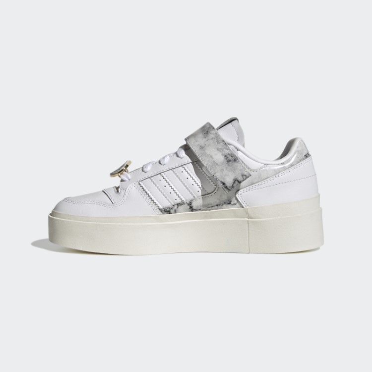 Tênis Adidas Forum Bonega Dourado Metálico