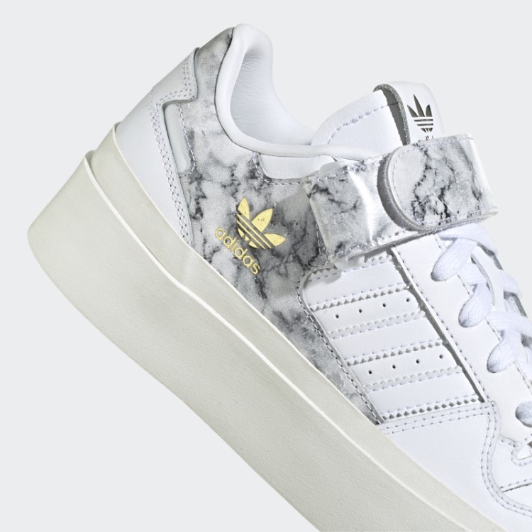 Tênis Adidas Forum Bonega Dourado Metálico