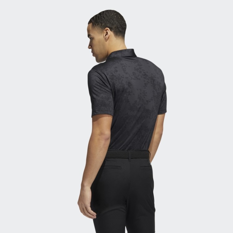 Adidas Camisa Polo Jacquard Carbono