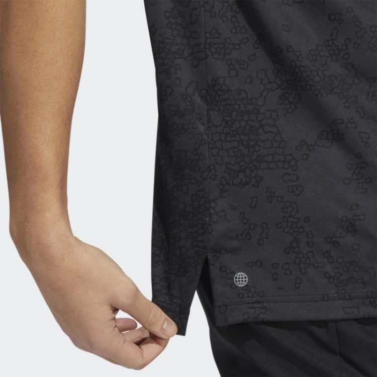 Adidas Camisa Polo Jacquard Carbono