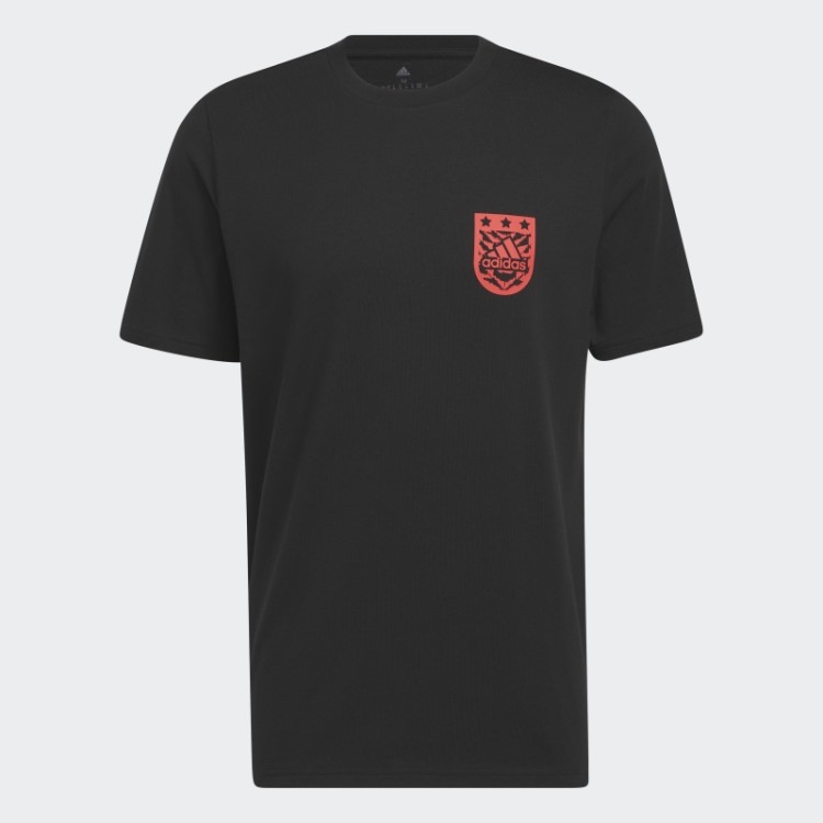 Camiseta Manga Curta Adidas Black Xpress
