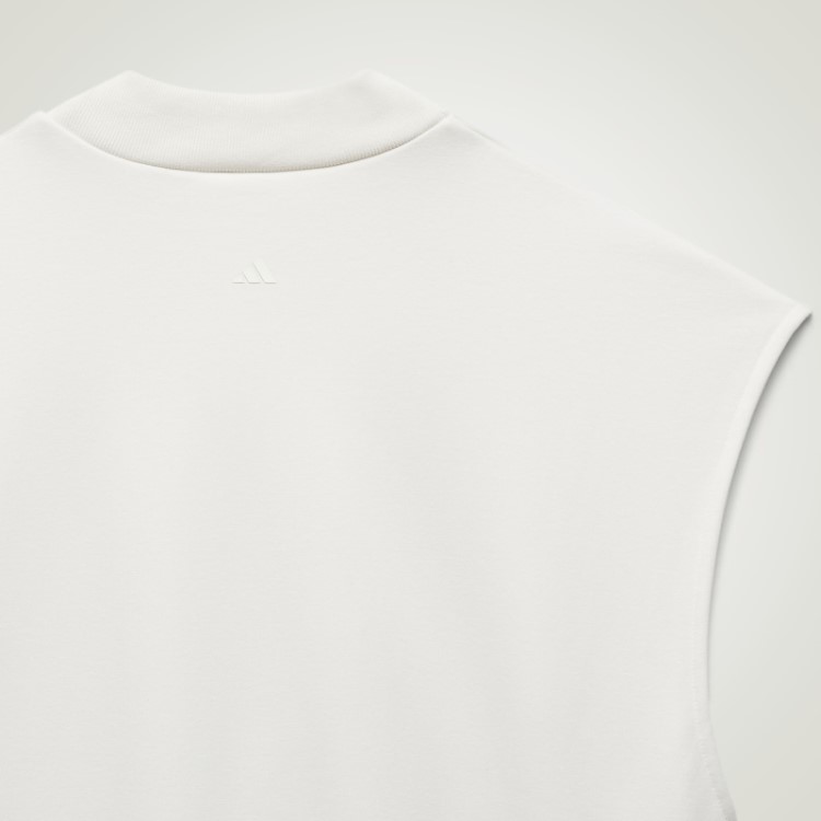 Moletom Branco Sem Mangas De Basquete Adidas Hot