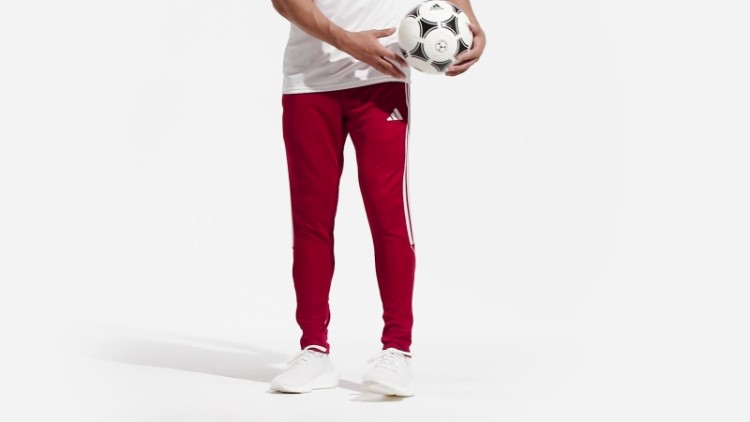 Calça Vermelha Adidas Tiro 23 League Fashion