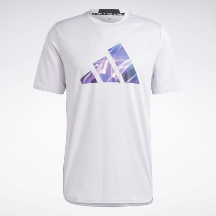 Projetado Para O Movimento T-shirt De Treino Hiit Prata Dawn Adidas