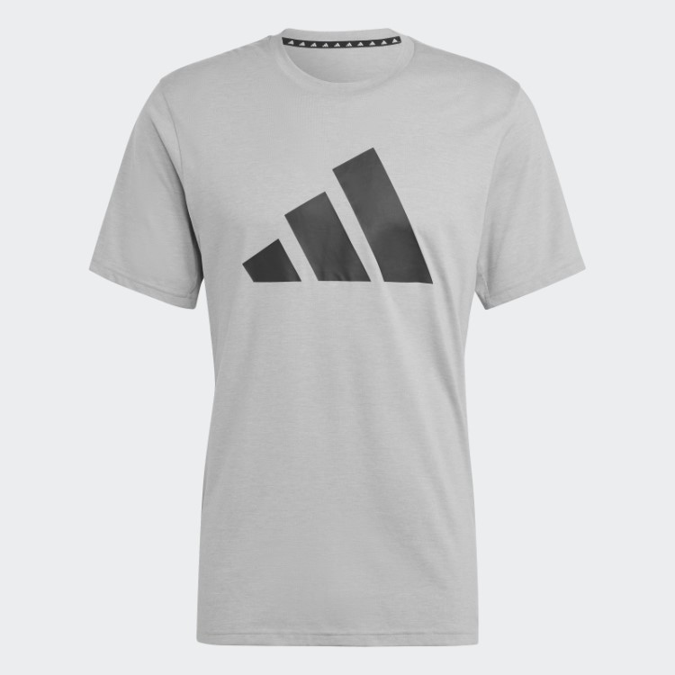 T-shirt De Treino Com Logótipo Feelready E T-shirt De Treino Cinza Médio Adidas