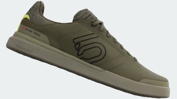 Tênis De Mountain Bike Em Lona Adidas Five Ten Sleuth Dlx Olive