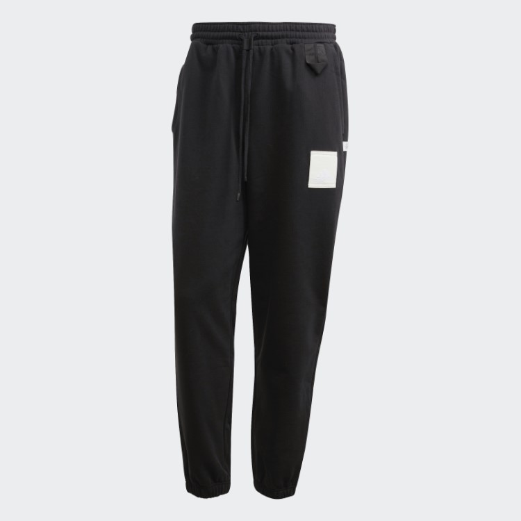 Calça Felpuda Francesa Pesada Lounge Adidas Preta