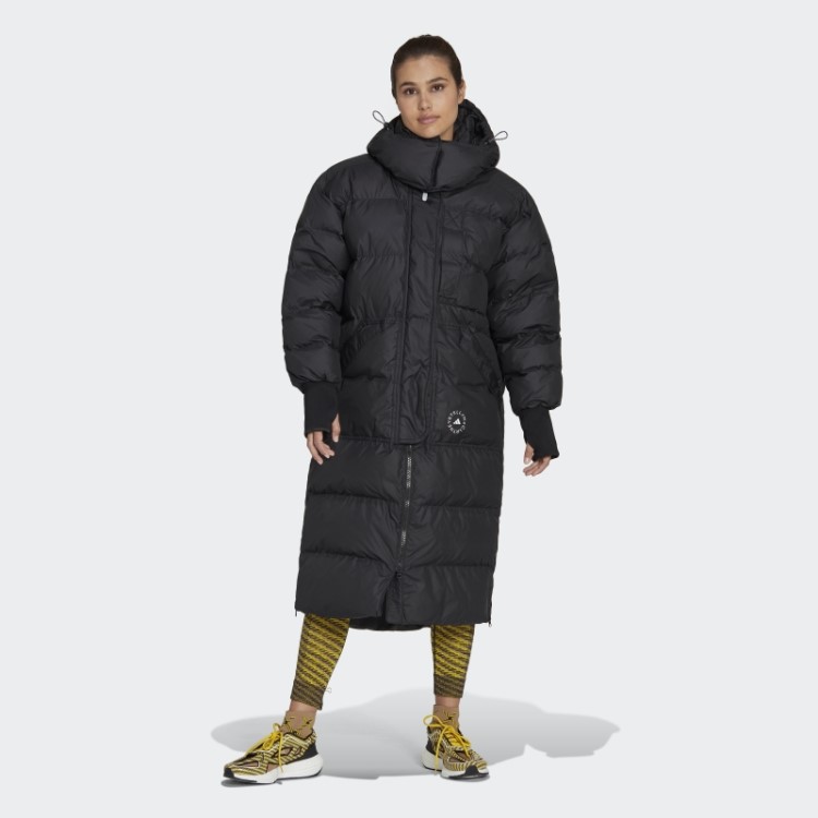 Jaqueta De Inverno Adidas By Stella Mccartney Preta Fashion