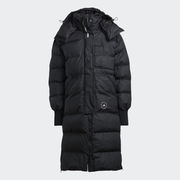 Jaqueta De Inverno Adidas By Stella Mccartney Preta Fashion