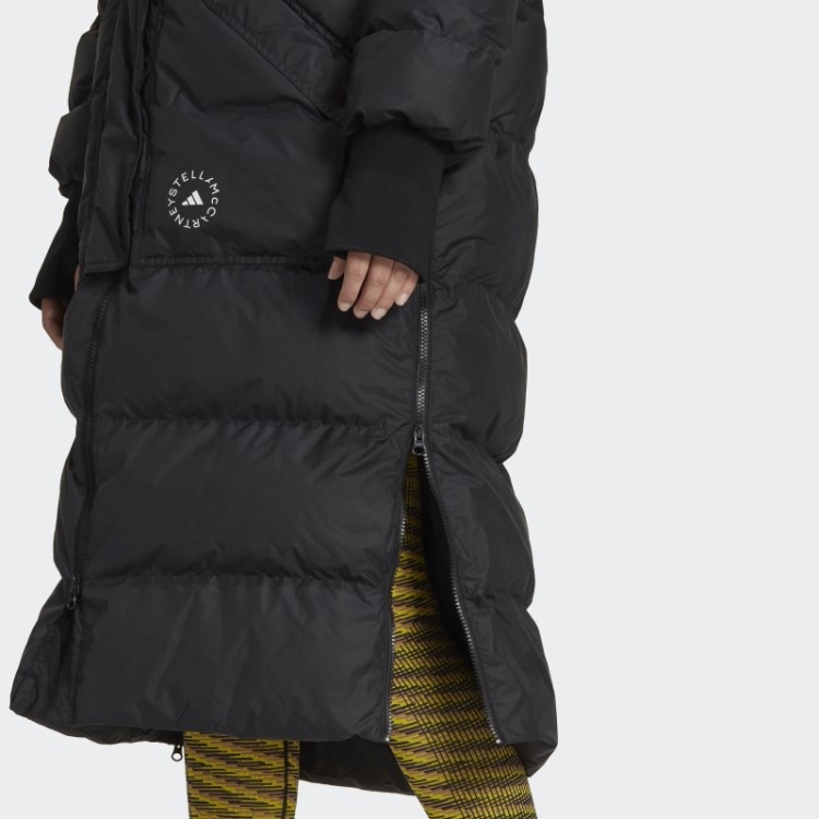 Jaqueta De Inverno Adidas By Stella Mccartney Preta Fashion