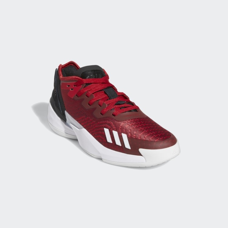 Vestir. Edição #4 Tênis De Basquete Vermelho Adidas
