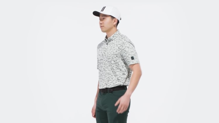 Adidas Go-to Camisa Polo Com Estampa Camuflada Verde