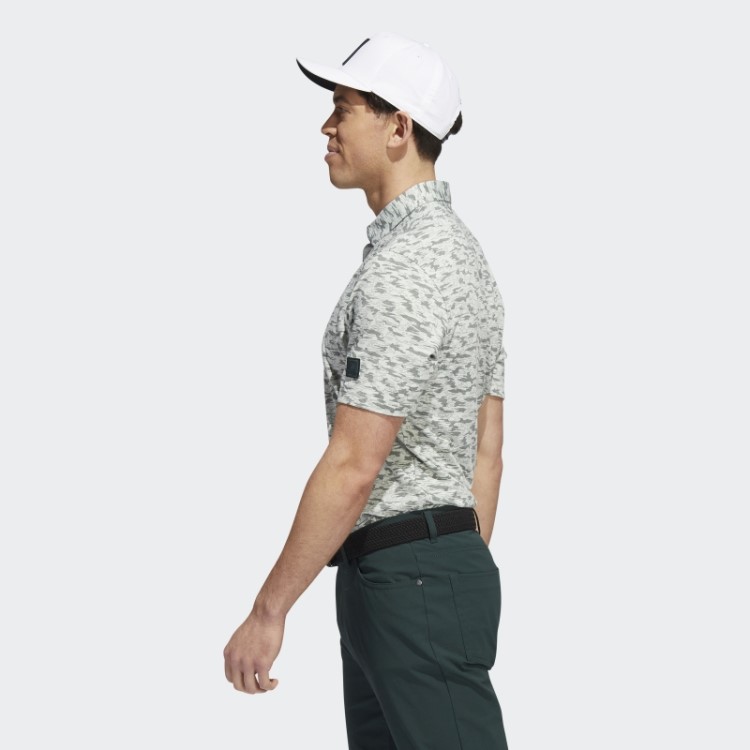 Adidas Go-to Camisa Polo Com Estampa Camuflada Verde